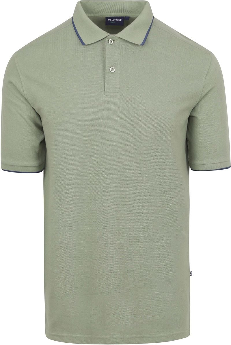 Suitable Respect Poloshirt Tip Ferry Grün - Größe XXL von Suitable