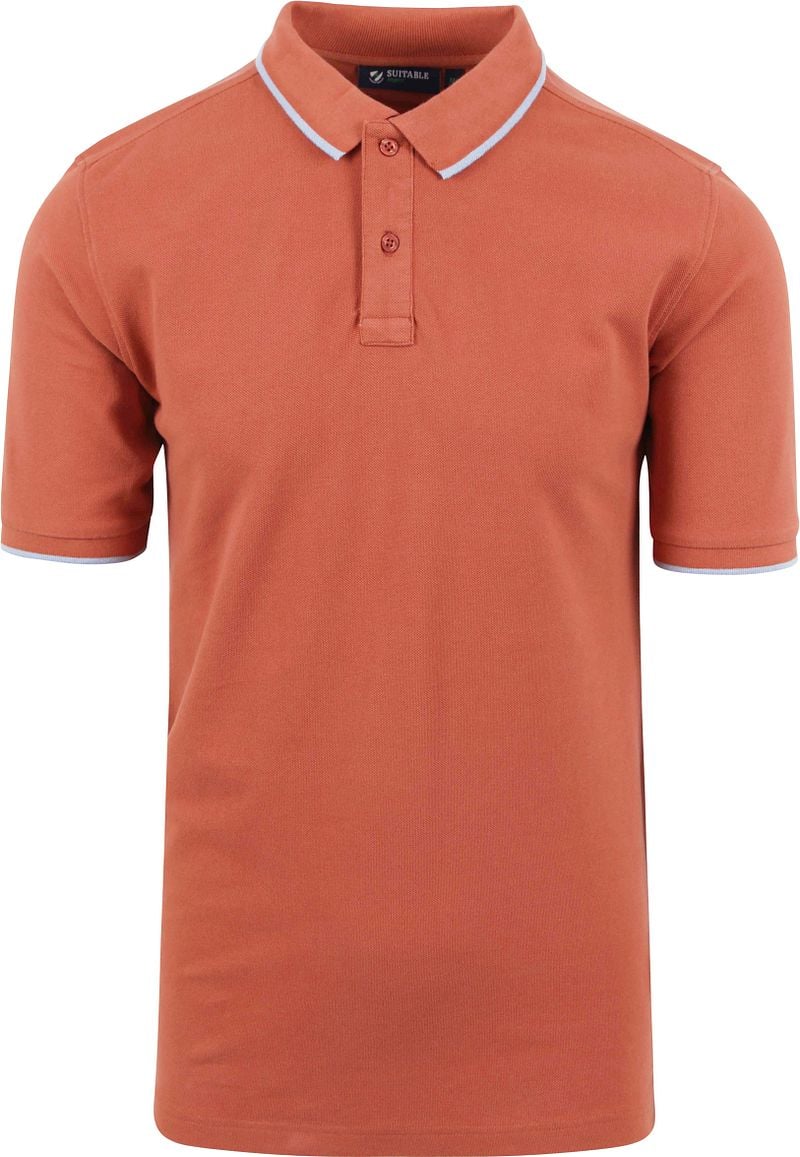 Suitable Respect Poloshirt Tip Ferry Terrakotta - Größe XXL Suitable Respect Poloshirt Tip Ferry Terrakotta - Größe XXL von Suitable