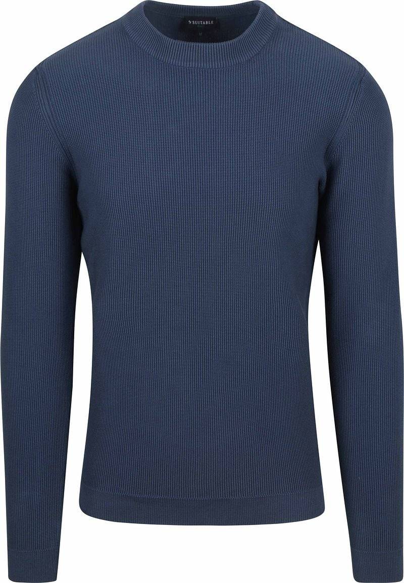 Suitable Respect Pullover Mamase Mid Blau - Größe XXL von Suitable