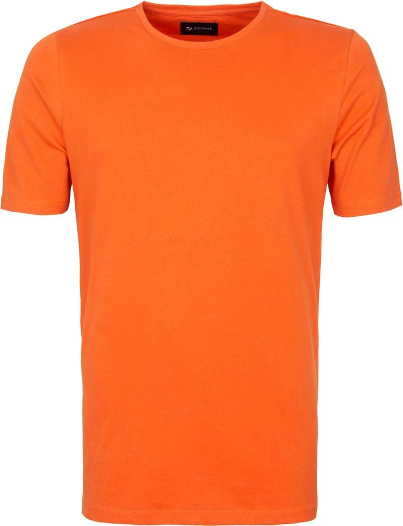 Suitable Respect T-shirt Jim Orange - Größe XXL von Suitable