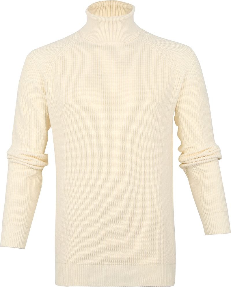 Suitable Lunf Rollkragenpullover Off White - Größe XXL von Suitable