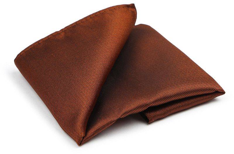 Suitable Seide Einstecktuch Brique - von Suitable