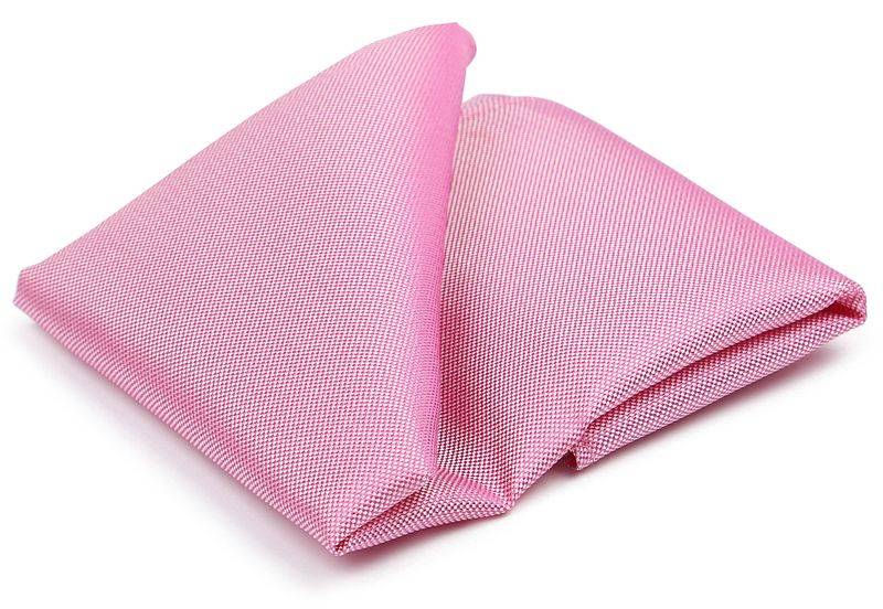 Suitable Seide Einstecktuch Rosa - von Suitable