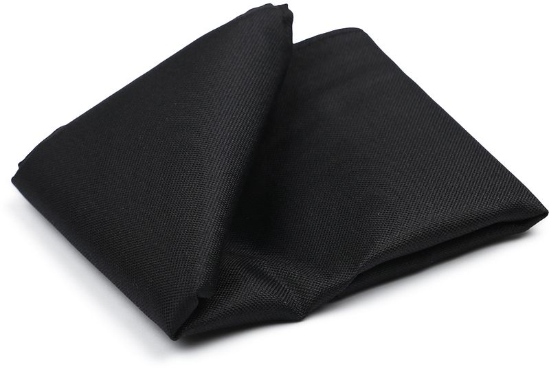 Suitable Seide Einstecktuch Schwarz - von Suitable