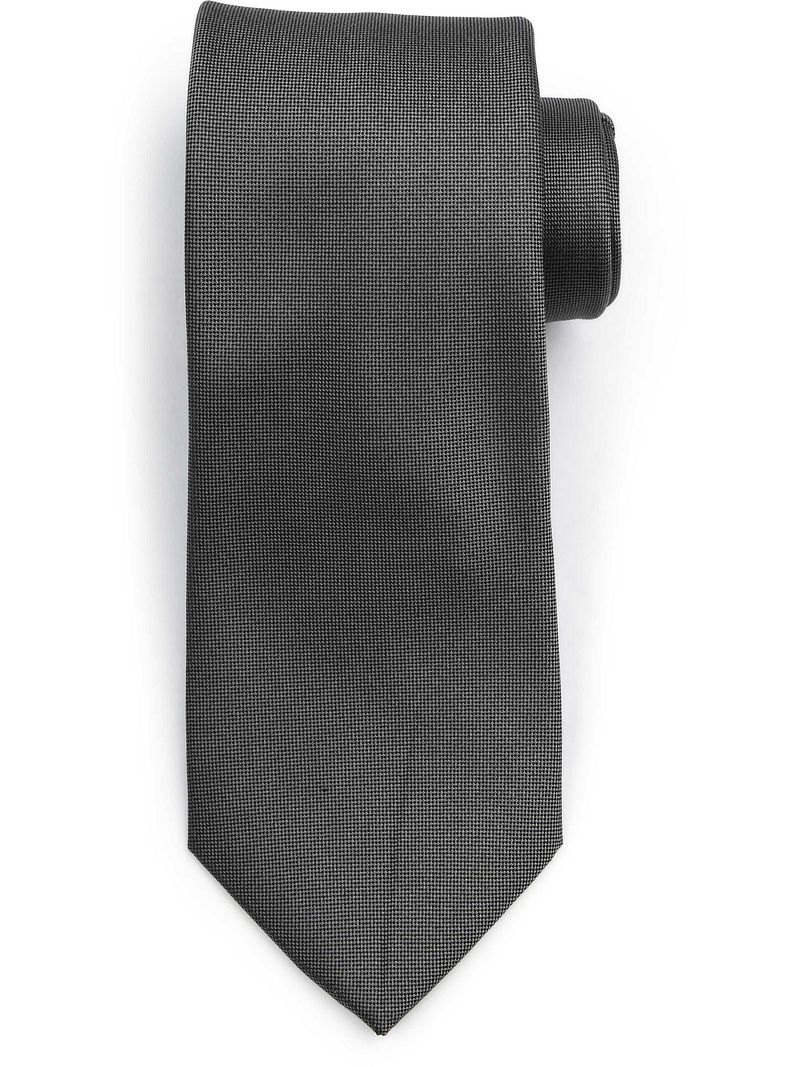 Suitable Seide Krawatte Anthrazit - von Suitable