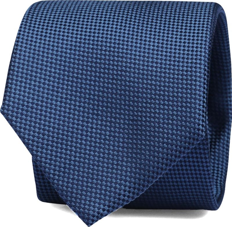 Suitable Seide Krawatte Denim Blau - von Suitable