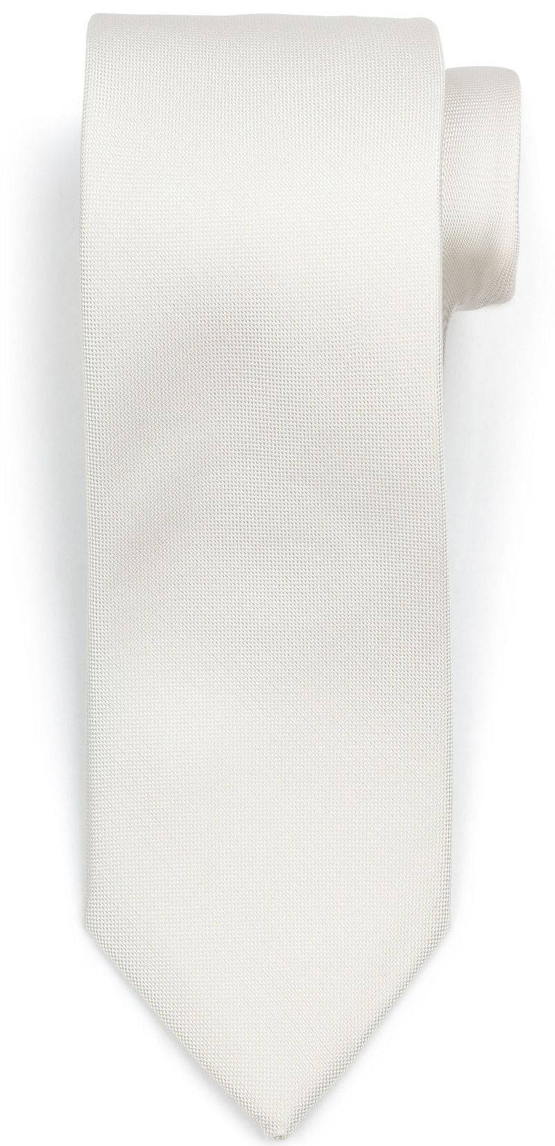 Suitable Seide Krawatte Off White - von Suitable