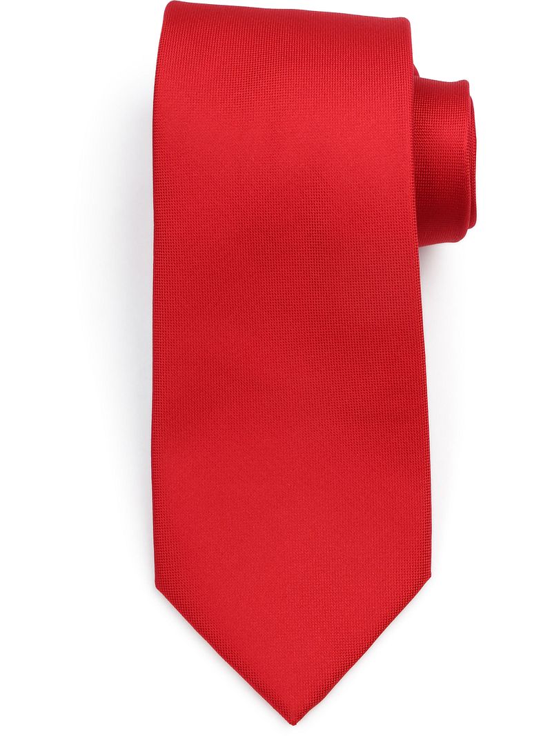 Suitable Seide Krawatte Rot - von Suitable