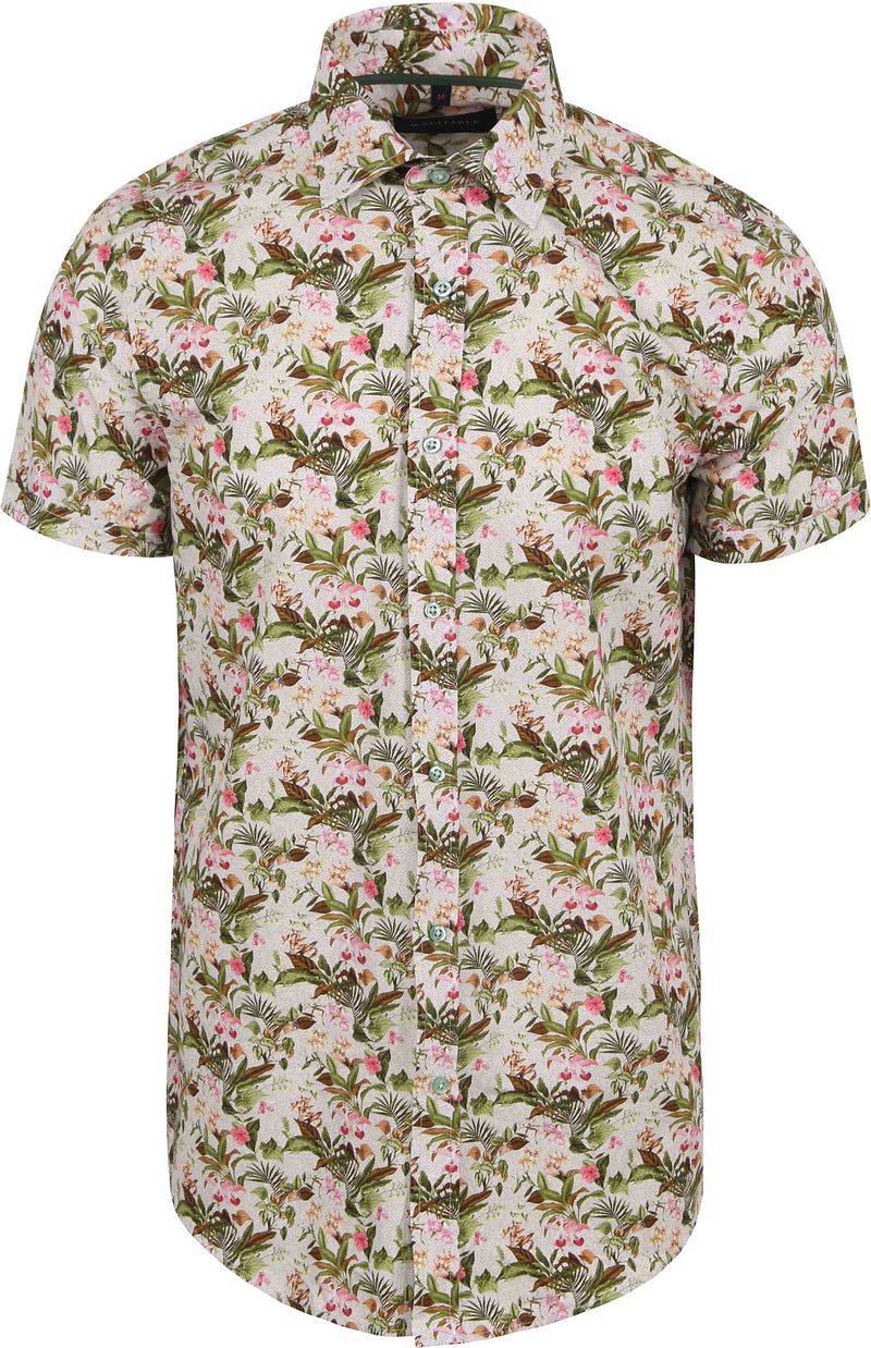 Suitable Short Sleeve Hemd Druck Jungle Grün - Größe XXL von Suitable