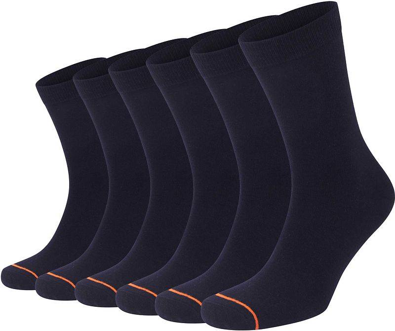 Suitable Socken 6 Paare Bio Navy - Größe 42-46 von Suitable