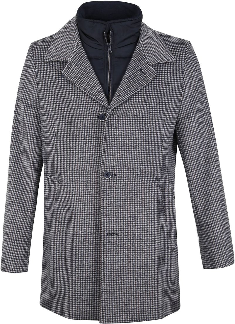 Suitable Stijn Coat Woolmix Braun - Größe 54 von Suitable