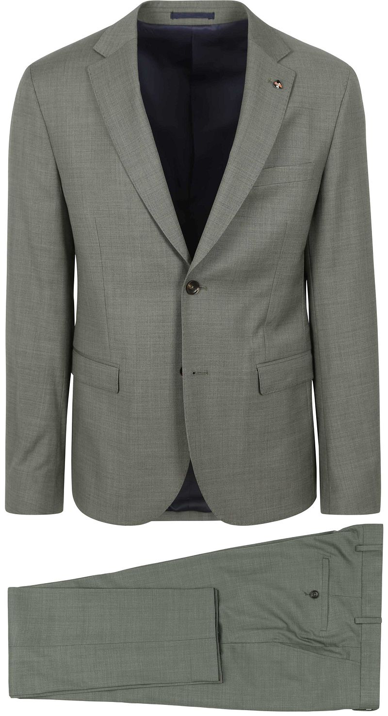Suitable Strato Toulon Suit Wool Grün - Größe 52 von Suitable
