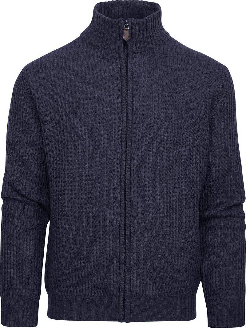 Suitable Strickjacke Wool Blend Navy - Größe XXL Suitable Strickjacke Wool Blend Navy - Größe XXL von Suitable