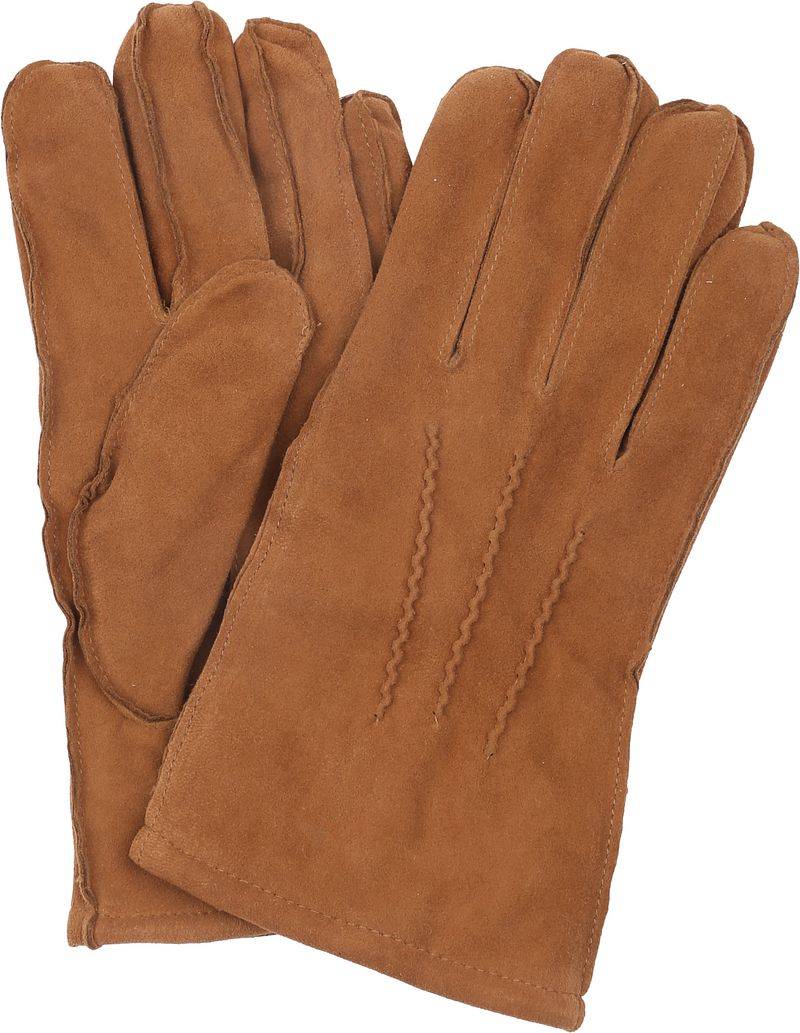 Suitable Suede Handschuh Cognac - Größe XL von Suitable
