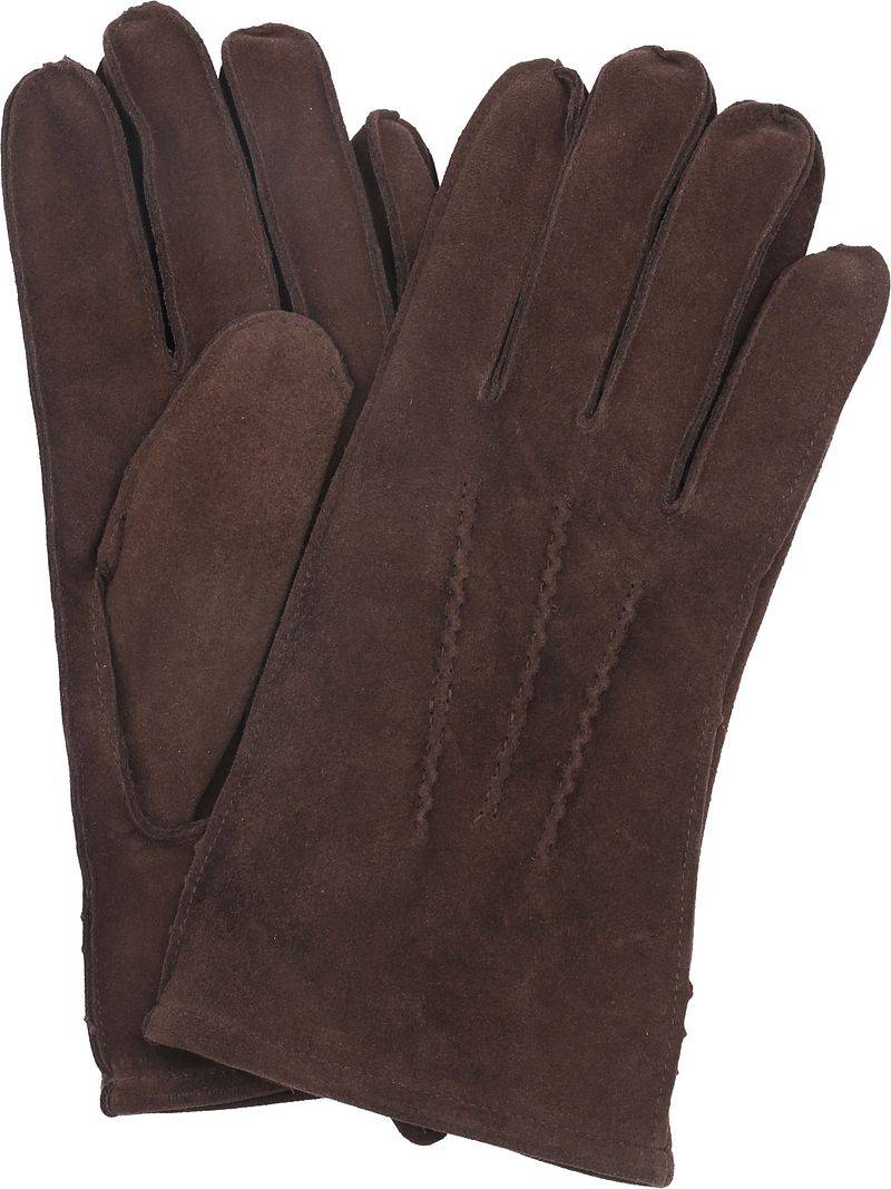 Suitable Suede Handschuh Dunkelbraun - Größe XL von Suitable