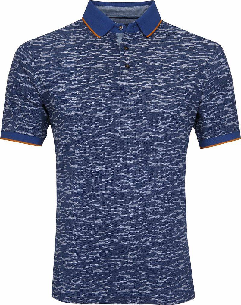 Suitable Tarnung Poloshirt Indigo - Größe XXL von Suitable
