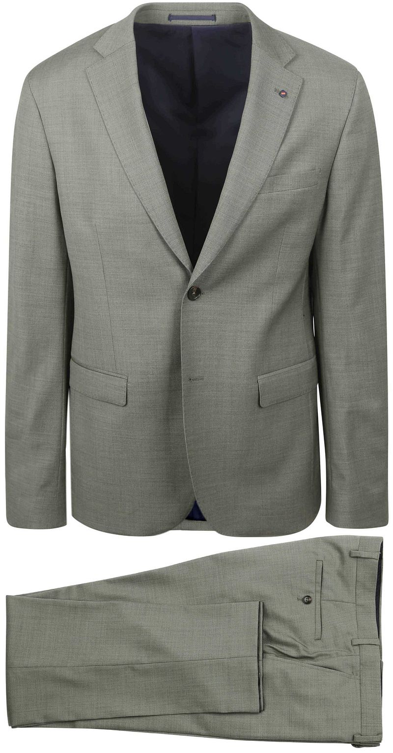 Suitable Toulon Suit Wool Grün - Größe 52 von Suitable