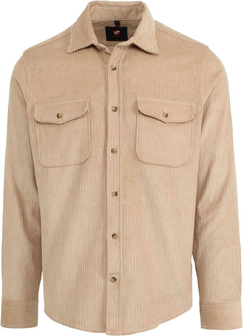 Suitable Überhemd Corduroy Khaki - Größe XXL von Suitable