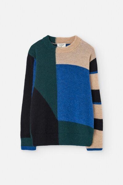 Suite 13 Lab Babol, gemusterter Woll-Pullover von Suite 13 Lab