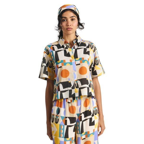 Suite13lab Kurzarm-Bluse VALLES Suite13lab Kurzarm-Bluse VALLES von Suite13lab
