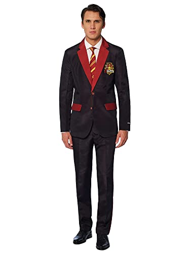 Suitmeister Herren Men Suit Business-Anzug Hosen-Set,Gryffindor,L von Suitmeister