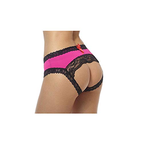 Suitray Damen Sexy Unterwäsche Frauen Erotisch Zurück öffnen Krawatte Slip Briefs String Unterhose Nachtwäsche Nachthemd Sleepwear Nachthemden von Suitray Dessous