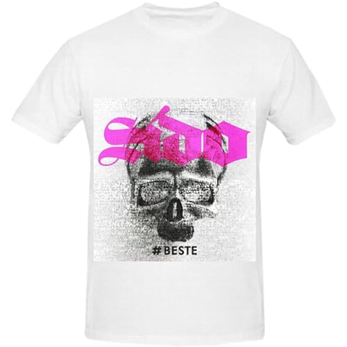 Sido Beste Jazz Men Round Neck Custom Shirts White S von SukGarden