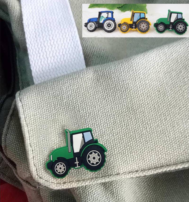 Anstecker Trecker Fußball Feuerwehr Polizei Brosche Pin Anstecknadel F. Rucksack Taschen Geschenk Zu Nikolaus Adventskalender Weihnachten von Sukawati