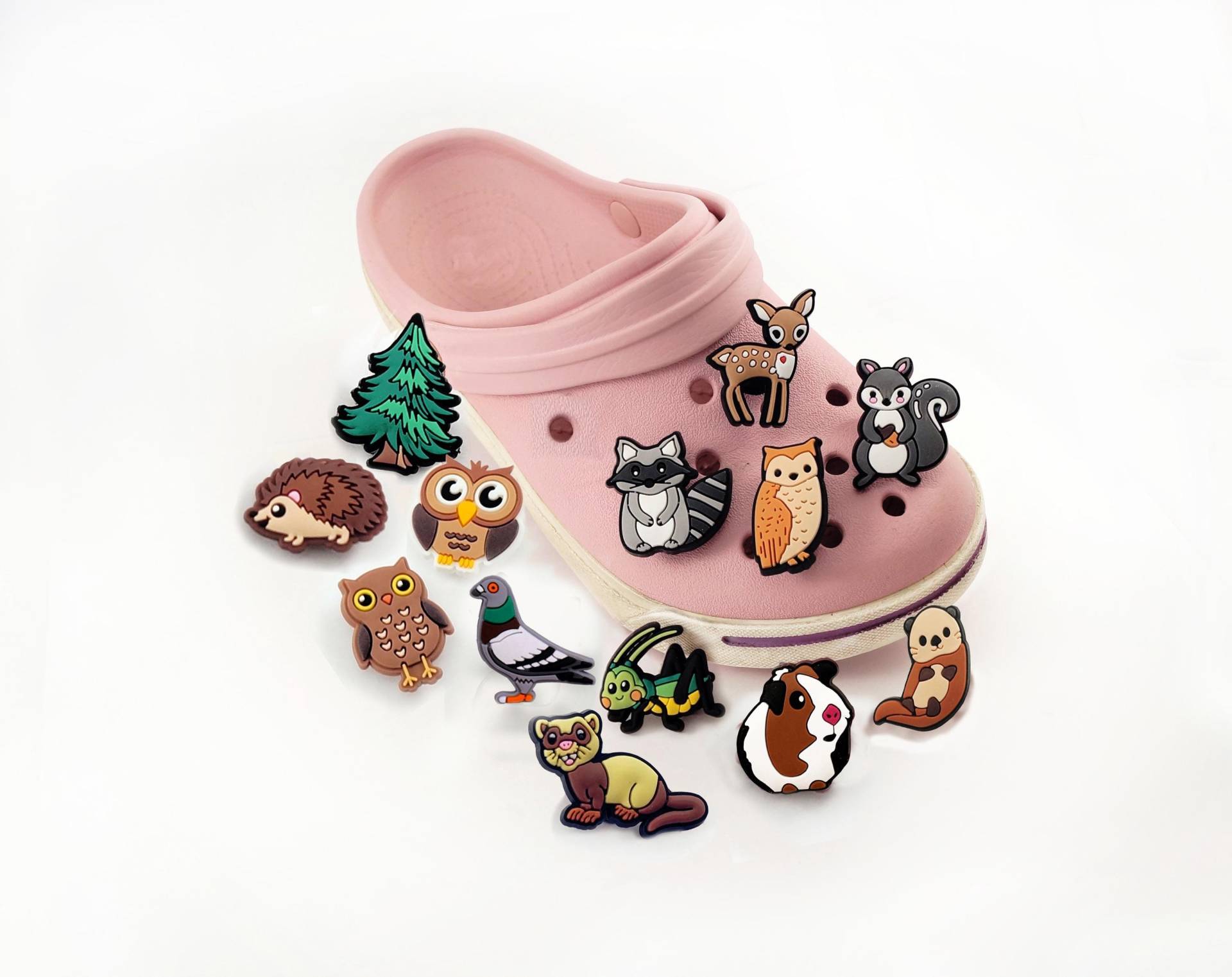 Fuchs Anstecker Charms Schuhe Schuhclip Pin Geschenk Für Nikolaus Adventskalender Weihnachten von Sukawati