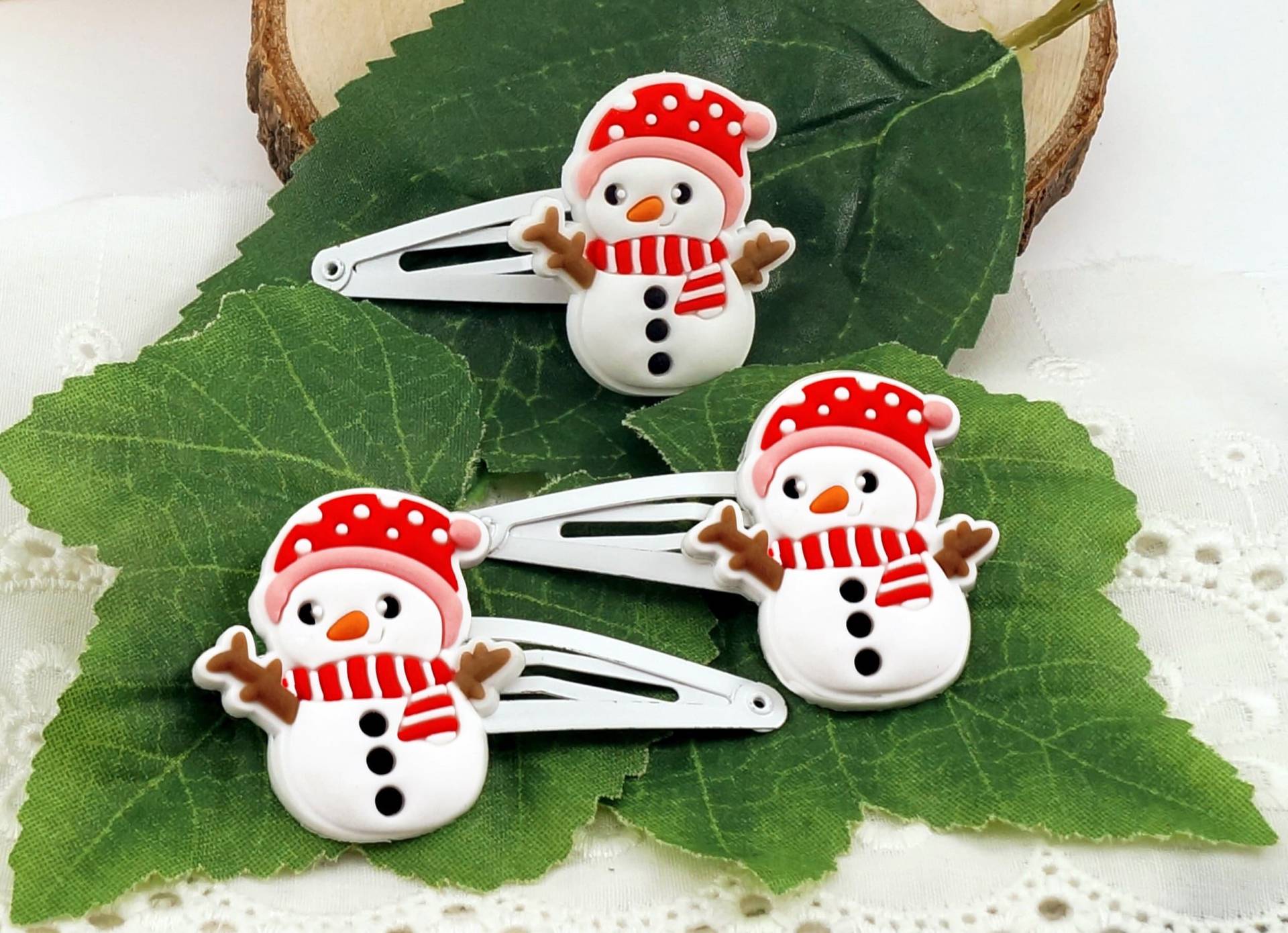 Schneemann Kinder Haarspange Winter Haarclip Zopfgummi Geschenk Für Adventskalender Nikolaus Wichtel Weihnachten Schneemann Kinder Haarspange Winter Haarclip Zopfgummi Geschenk Für Adventskalender Nikolaus Wichtel Weihnachten von Sukawati