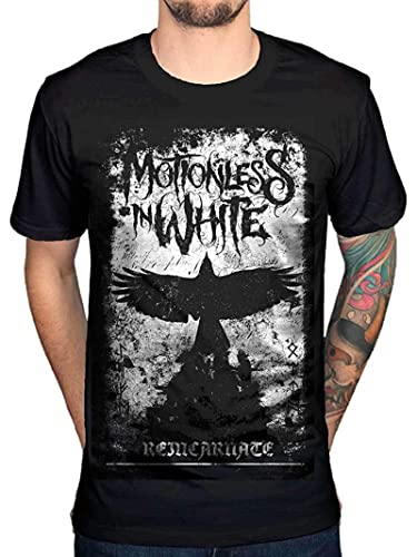 Motionless in White Phoenix T-Shirt Metal Rock Indie Chris CERUL Black S von Sukhii