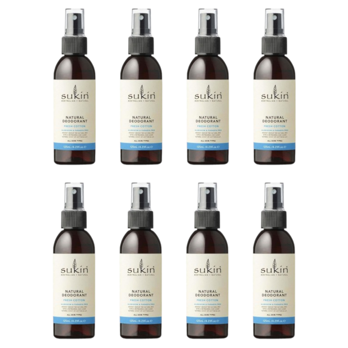 Sukin - Natural Deodorant Fresh Cotton - 125ml (8ea) von Sukin