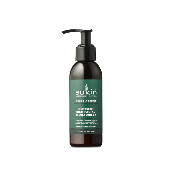 Sukin - Super Greens Nutrient Rich Facial Moisturizer - 125ml von Sukin
