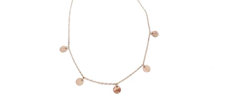 Moderne Kette Mit Coins - Perfekt Für Den Layering Look Moderne Kette Mit Coins - Perfekt Für Den Layering Look von Sulaydesign