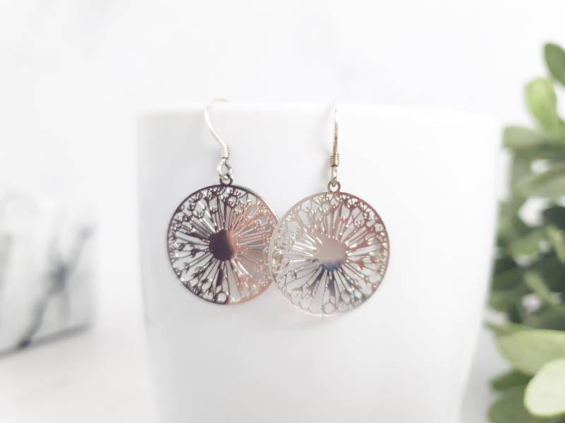 Pusteblumen Ohrring von Sulaydesign