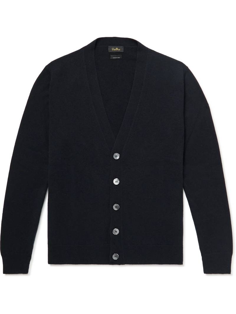 Sulka - Cashmere Cardigan - Men - Blue - IT 52 von Sulka
