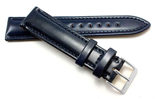 GRAF Shell Cordovan Ersatzband blau 20mm S von Sulla Cordovan