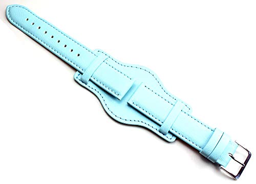 Sulla 18mm Kalbleder Uhrenarmbänder für Damen in verschiedenen modischen Farben handgemacht in Deutschland Echt Leder mit Unterlage von Sulla