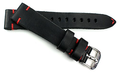 Sulla RIOS 1931 Herren Leder Uhrenarmband Vintage 19mm von Sulla