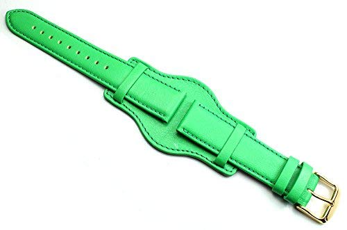 Sulla 20mm Kalbleder Uhrenarmbänder für Damen in verschiedenen modischen Farben handgemacht in Deutschland Echt Leder mit Unterlage von Sulla