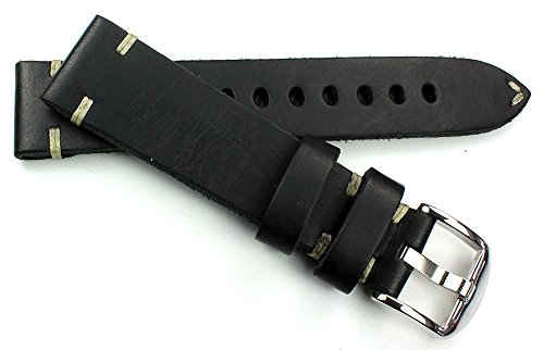 Sulla RIOS 1931 Herren Leder Uhrenarmband Vintage 20mm von Sulla