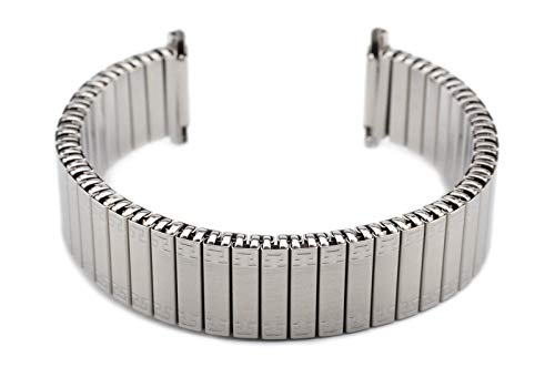 Rowi 16mm-18mm Fixoflex S Zugband L316 Edelstahl Uhrenarmband Made in Germany originalverpackt von Sulla