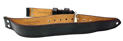 Sulla 22mm ECHT Chronoswiss Timemaster Fliegerband braun Leder Uhrenband Handarbeit Band mit Nieten von Sulla