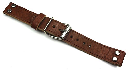 Sulla Herren Leder Uhrenarmband Pilot Feste Stege 20mm Sulla Herren Leder Uhrenarmband Pilot Feste Stege 20mm von Sulla
