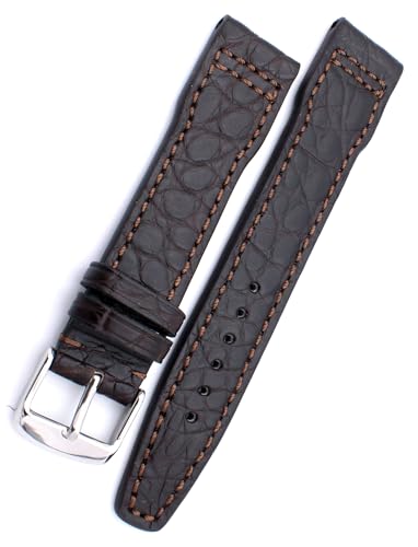 Sulla RIOS1931 Alligator Uhrenarmband extra passend für IWC Pilots 20mm braun Sulla RIOS1931 Alligator Uhrenarmband extra passend für IWC Pilots 20mm braun von Sulla