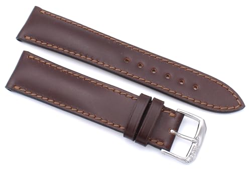 Sulla RIOS1931 Chicago Shell Cordovan Leder Uhrenarmband. 22mm Mokka von Sulla