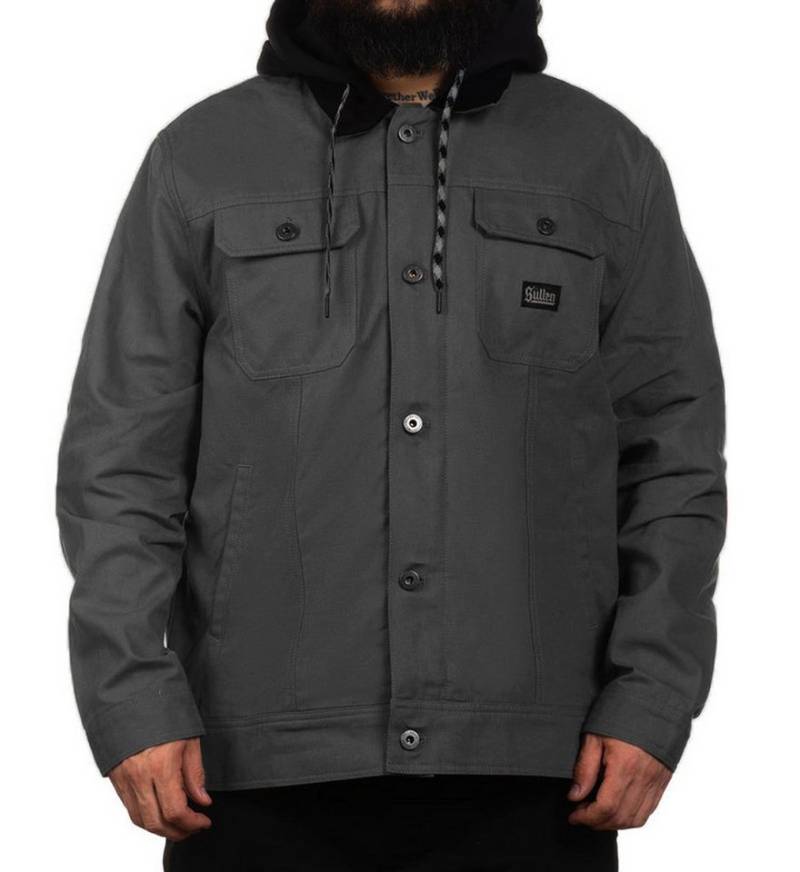 Sullen Clothing Canvasjacke Survivalist Charcoal Art Collective Kapuzenjacke Canvas von Sullen Clothing