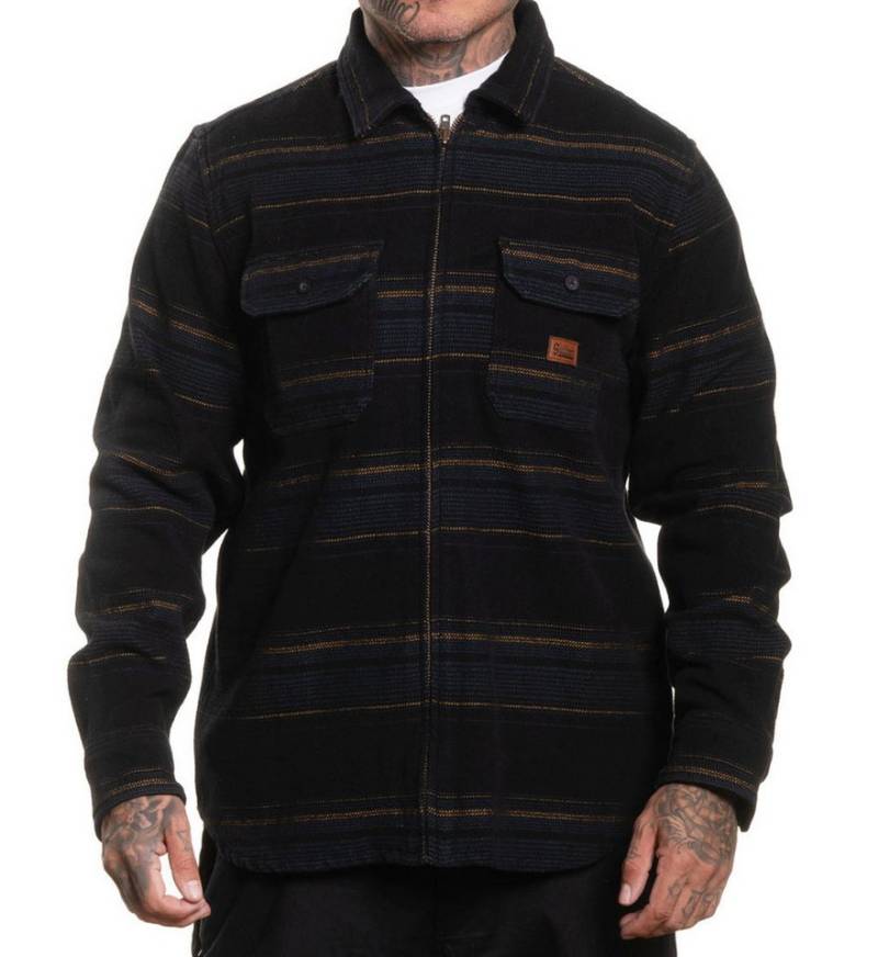 Sullen Clothing Hemdjacke Orion Heavyweight Flannel Jacket Flanelljacke Übergang Sullen Clothing Hemdjacke Orion Heavyweight Flannel Jacket Flanelljacke Übergang von Sullen Clothing