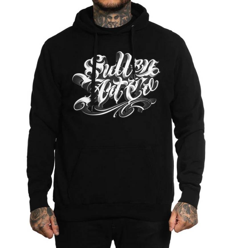 Sullen Clothing Hoodie Bevel Script Sweatshirt Kapuzenpullover Sullen Clothing Hoodie Bevel Script Sweatshirt Kapuzenpullover von Sullen Clothing