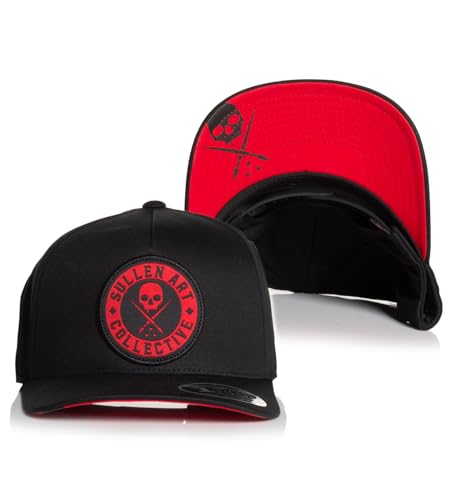 Sullen Clothing Snapback Cap BOH Curved Brim Basecap Mütze Kappe Totenkopf Skull von Sullen